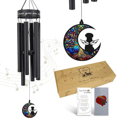 ASTARIN front view of packaged memorial chime showing gift-ready presentation benefit