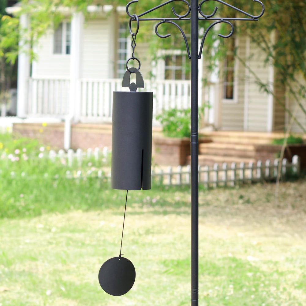 ASTARIN front view of wind chime showing elegant silhouette and deep tone benefit