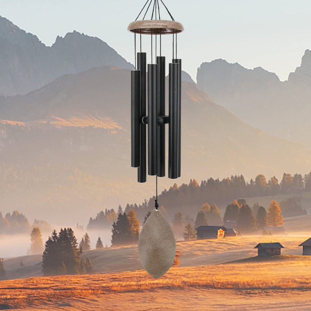ASTARIN hanging in garden setting creating peaceful ambient sound outdoors