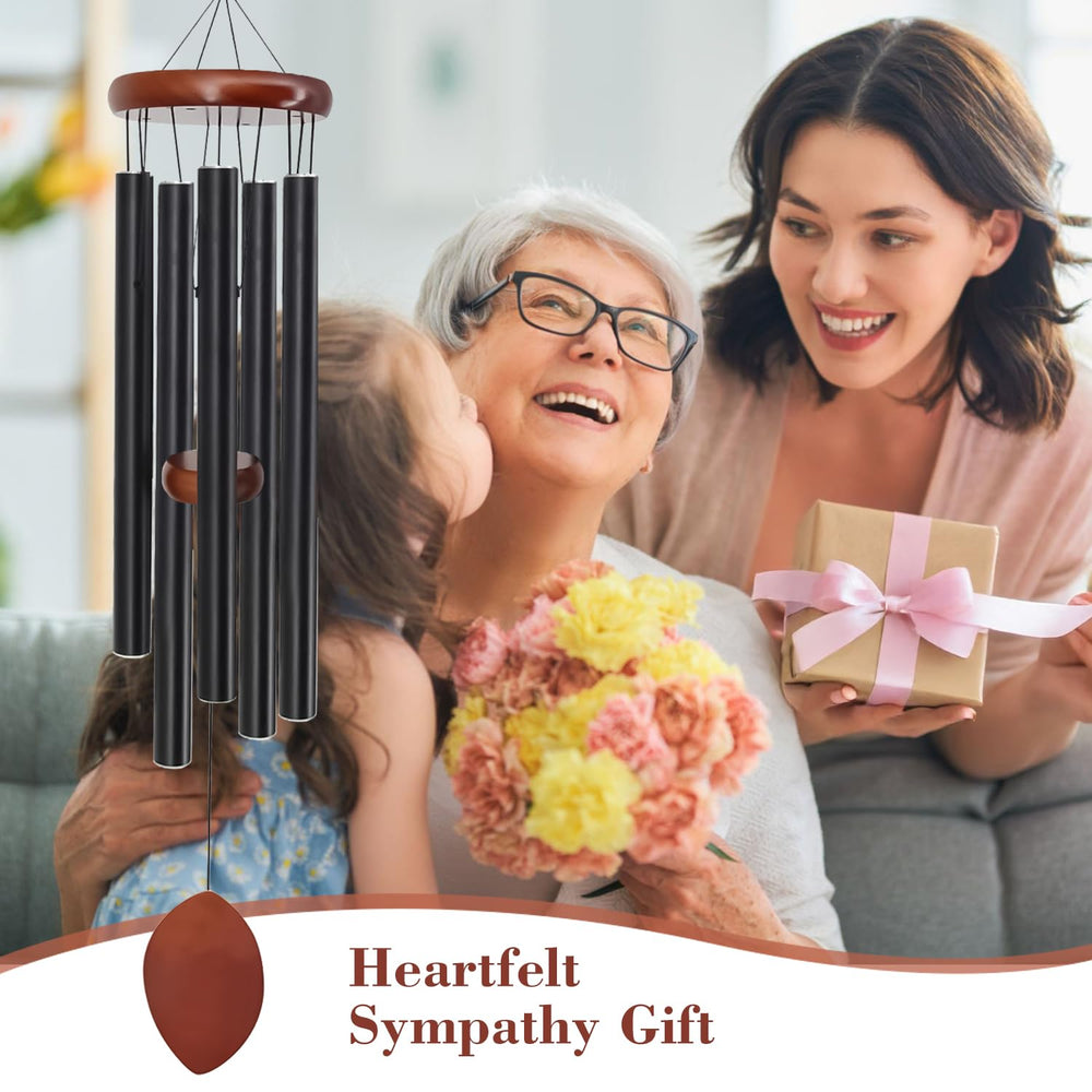 ASTARIN wind chime hanging on porch demonstrating outdoor decor and calming sound