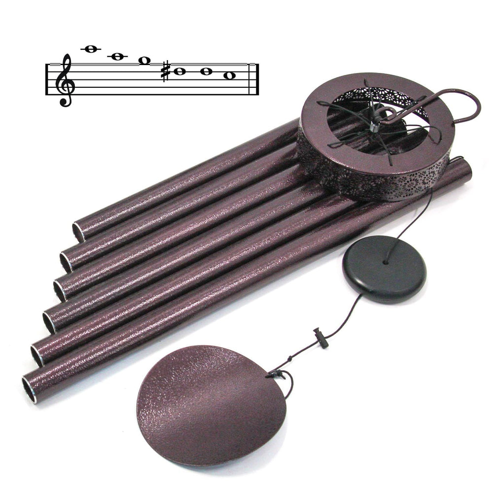 ASTARIN wind chime hanging in garden creating soothing ambiance and relaxing vibe