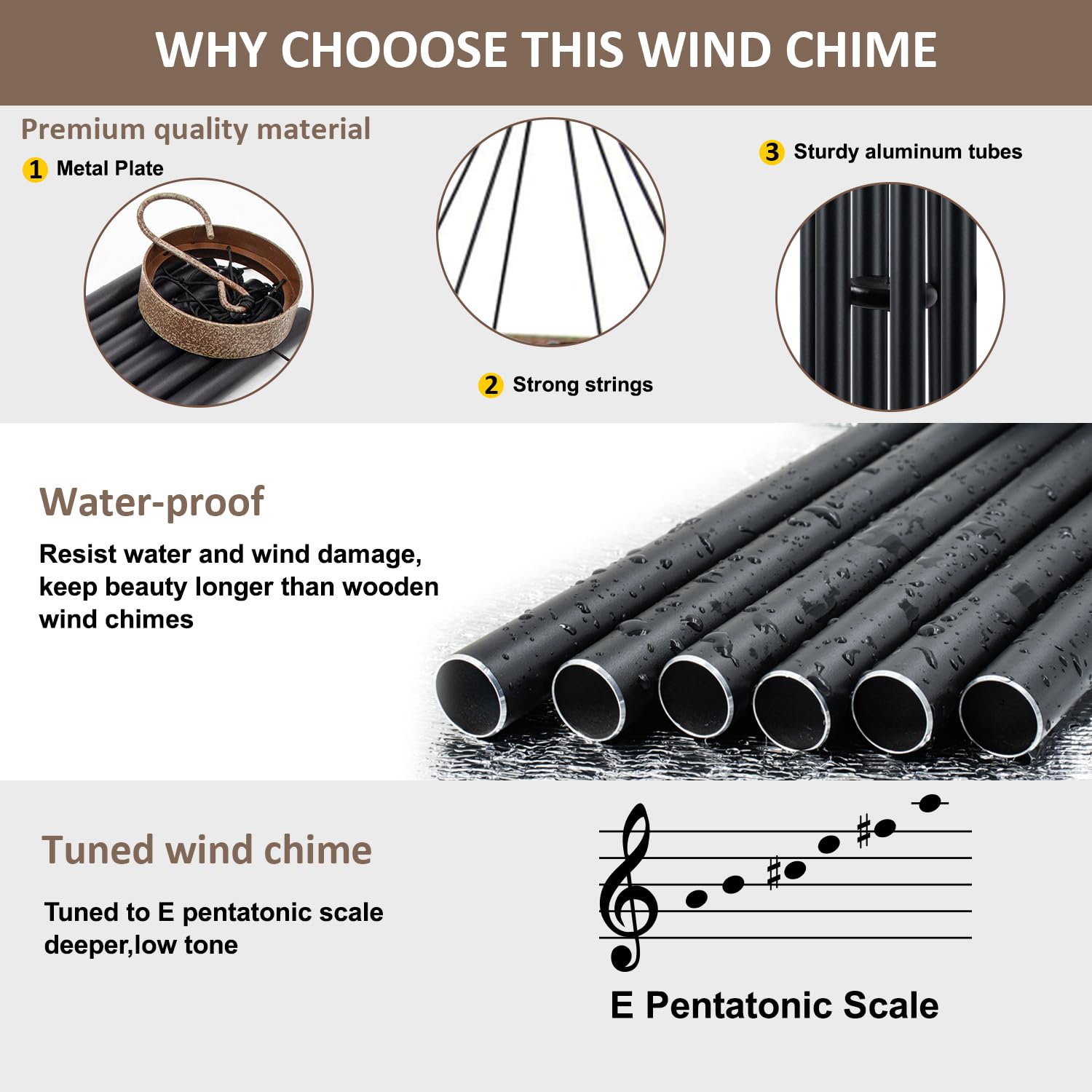 ASTARIN leaf wind catcher detail showing design and improved wind responsiveness