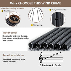 ASTARIN leaf wind catcher detail showing design and improved wind responsiveness