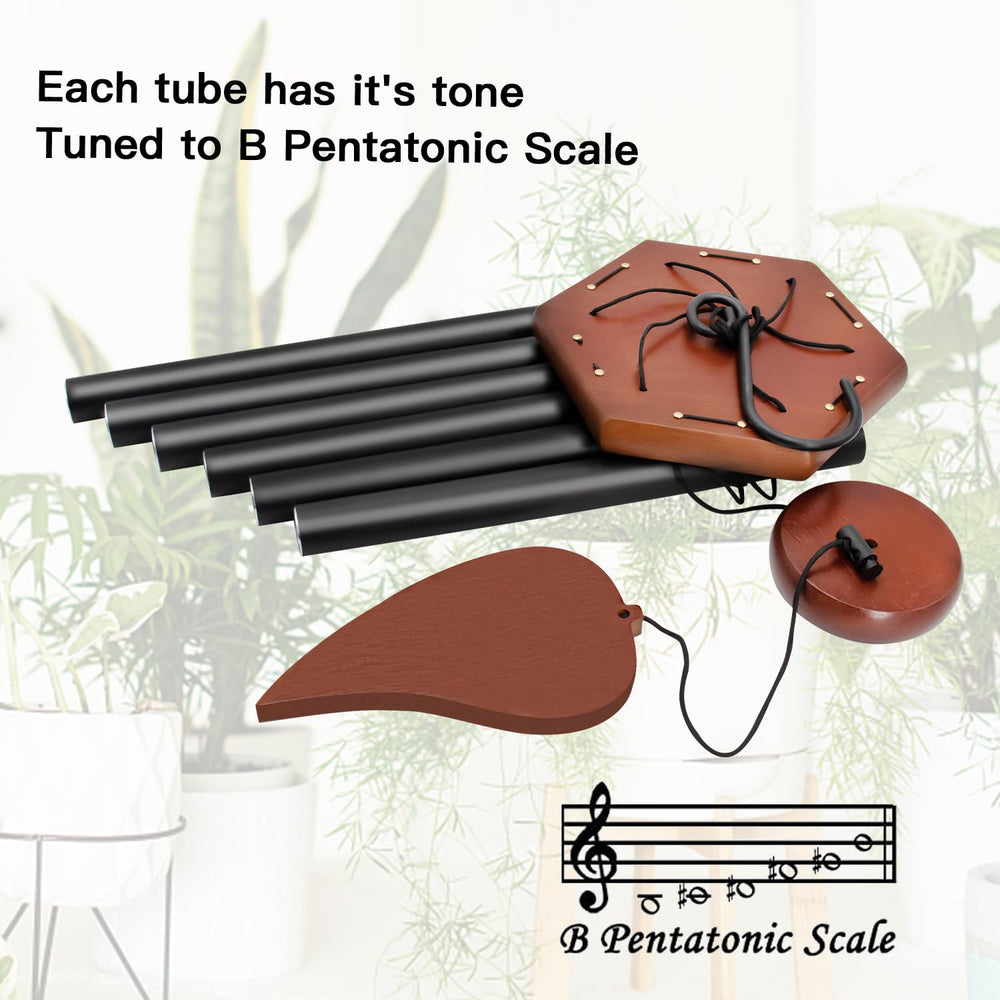 ASTARIN close-up of the 14.3 inch longest metal tube showing resonance