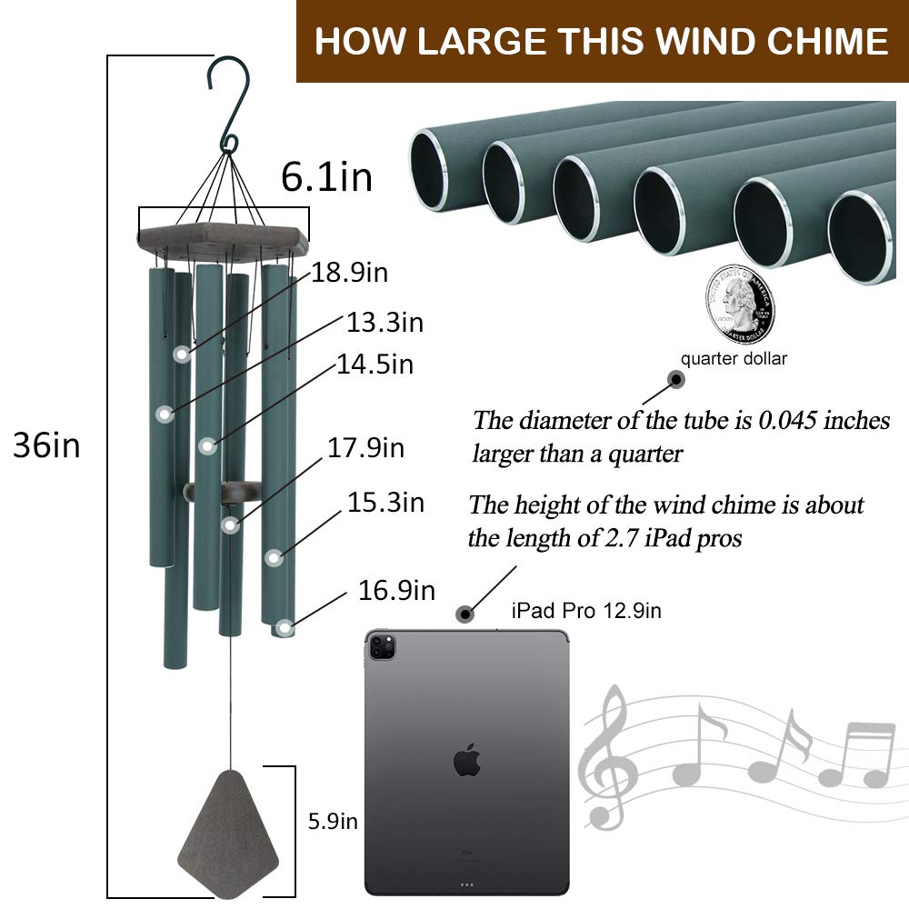 ASTARIN chimes with a memorial tag example offering personalization for sympathy gifts