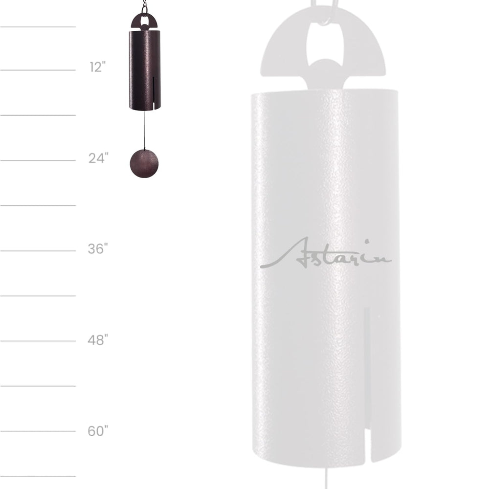 ASTARIN next to ruler for 24-inch size reference and placement guidance