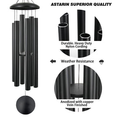 ASTARIN detail of striker and top hanger showing durable nylon cord and clearer, longer sustain