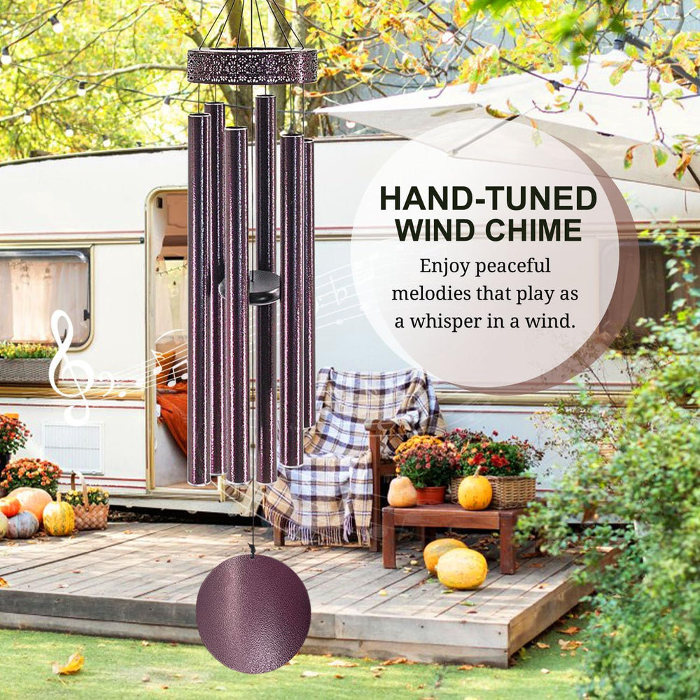 ASTARIN wooden striker and wind catcher close-up ensuring resonant, warm strikes
