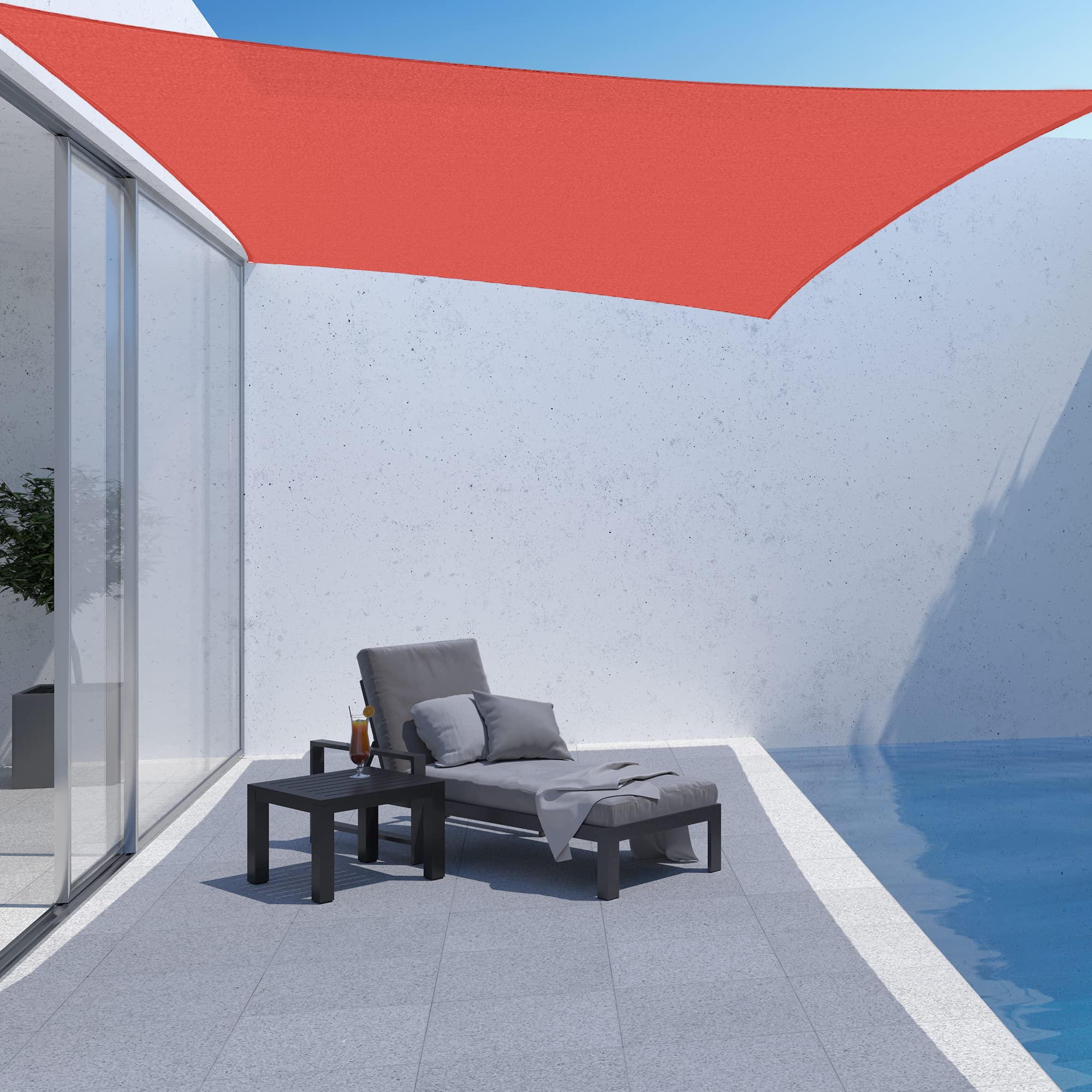 AsterOutdoor fabric weave close-up, breathable UV protection