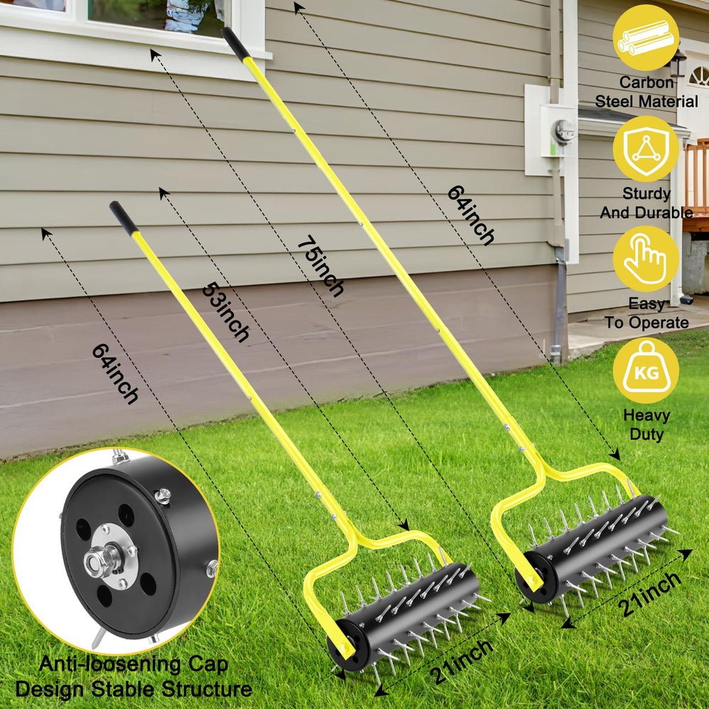 Asunrise aerator next to a shoe for scale showing compact footprint and reach