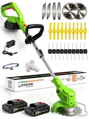 ASZSUSL front view of cordless trimmer highlighting compact design and ease