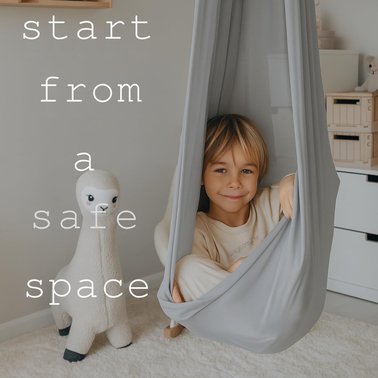 ATA zooz in a therapy room showing versatile use for calm spaces