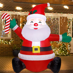 ATDAWN inflatable in a front-yard display, enhances holiday decor and neighbor appeal