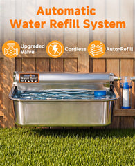 ATHCOHT float valve close-up showing reliable auto-refill control
