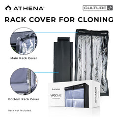 Athena interior view with 16 trays showing consistent humidity benefit