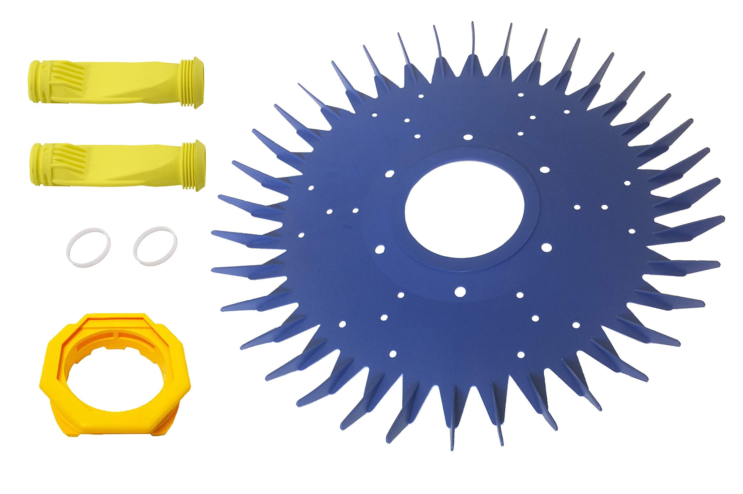 ATIE front view of replacement parts kit showing all pieces and quick identification benefit