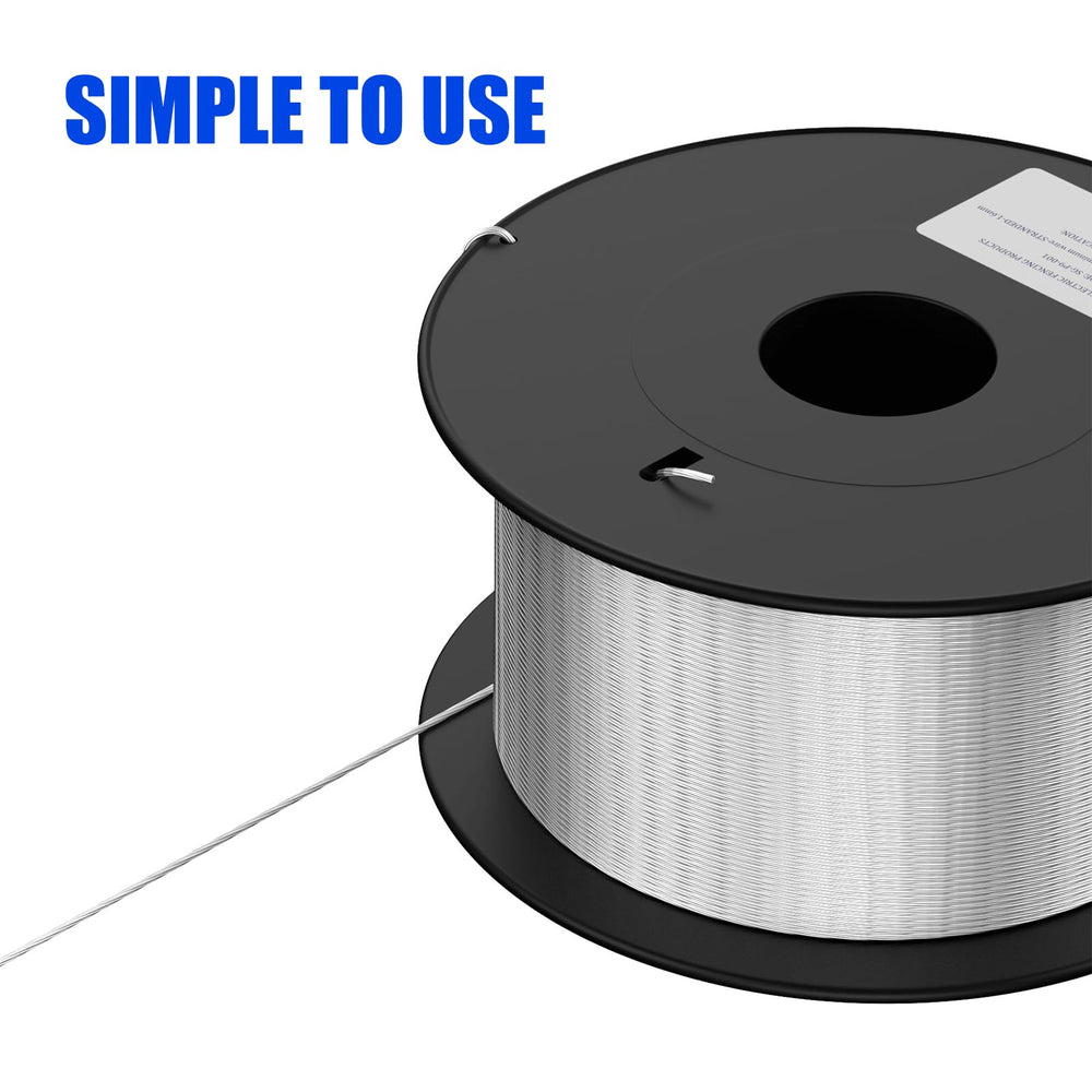 ATMOREA product label and specs closeup highlighting gauge, length, and material benefits