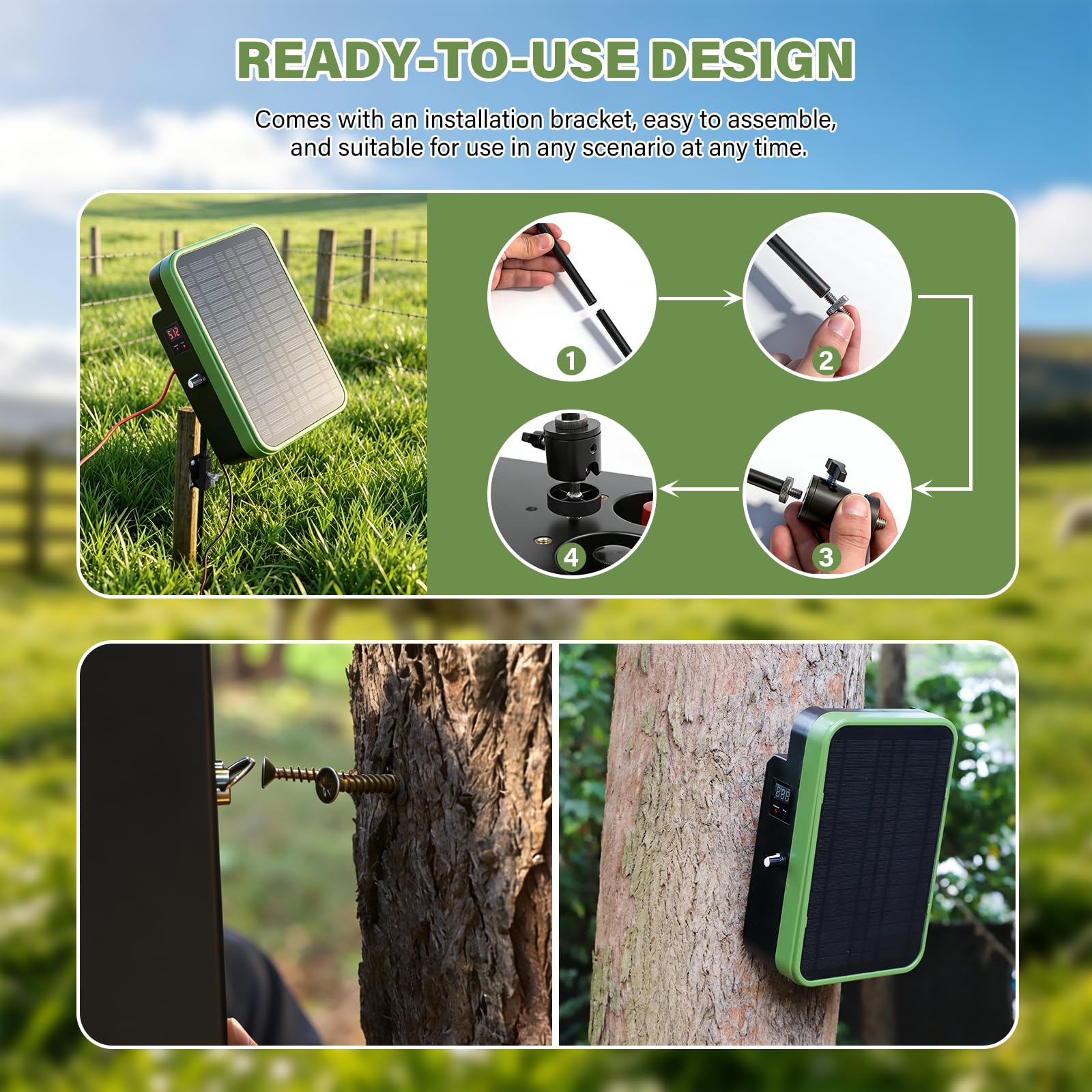 ATMOREA weatherproof housing side view demonstrating IPX5 splash resistance
