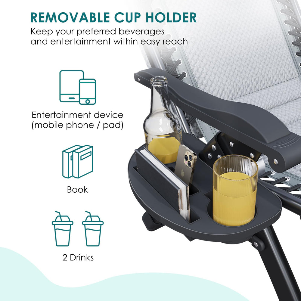 ATORPOK chair next to water bottle for size comparison and portability