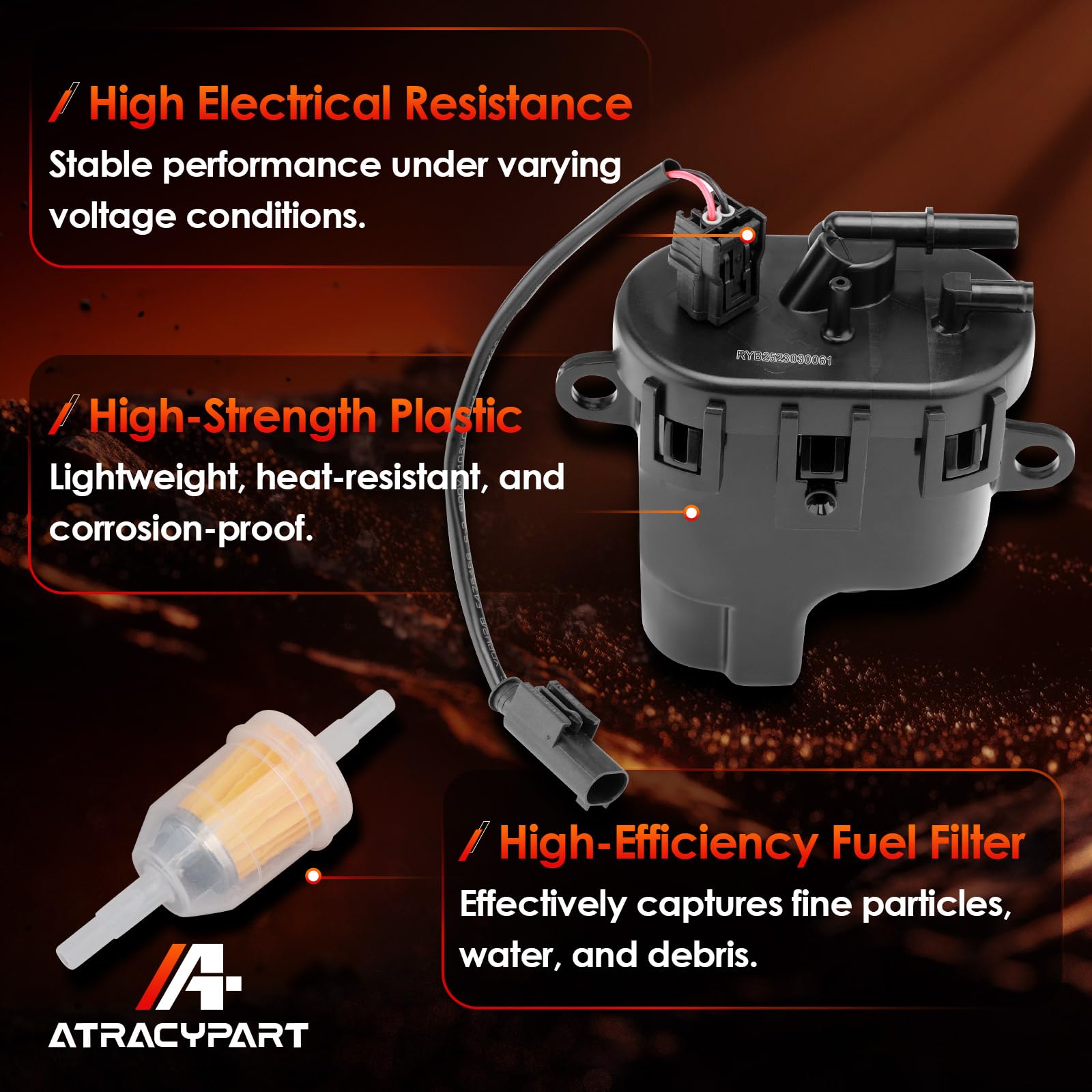 ATRACYPART installed in Kohler engine demonstrating straightforward replacement