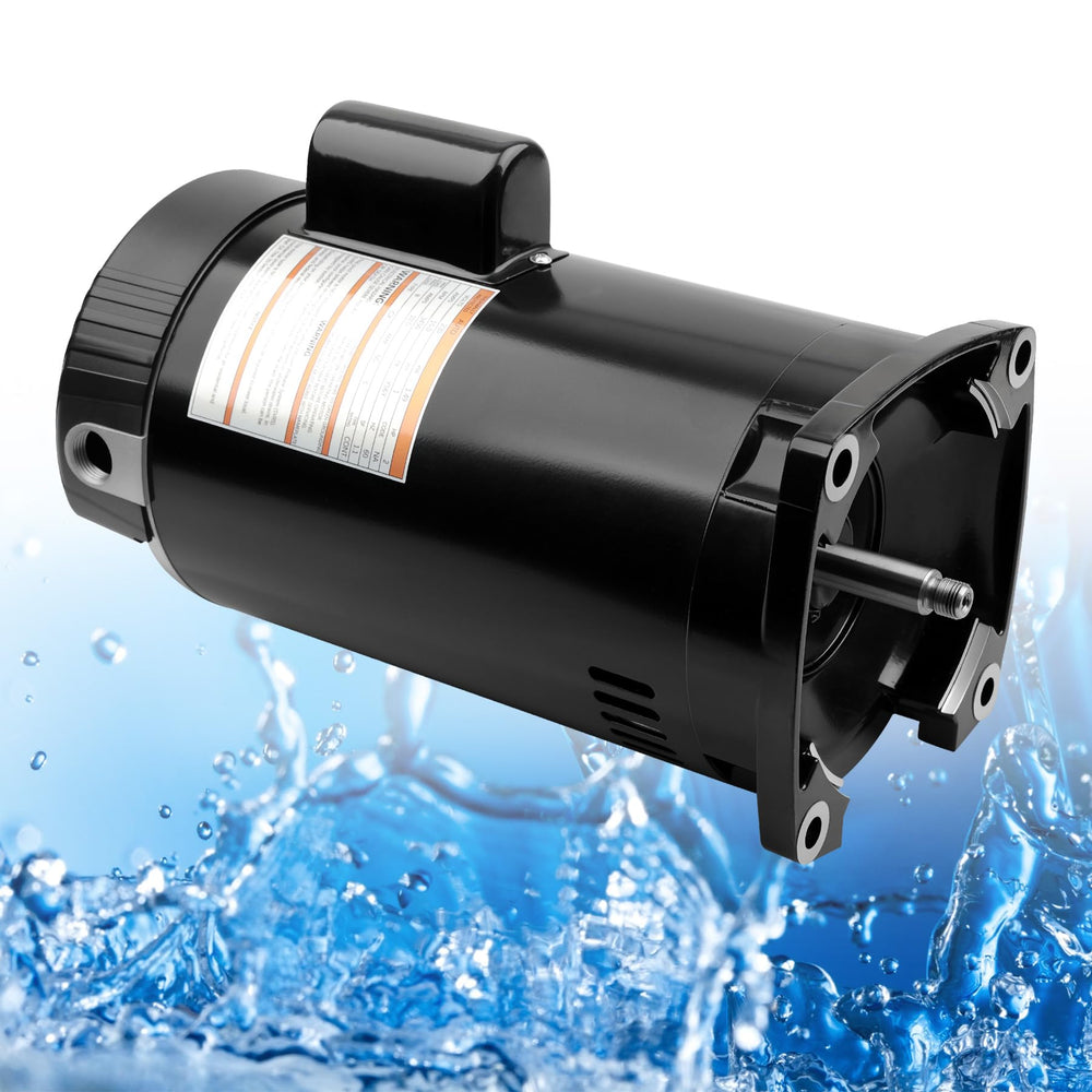 ATRACYPART motor within pool equipment area showing professional appearance and reliability