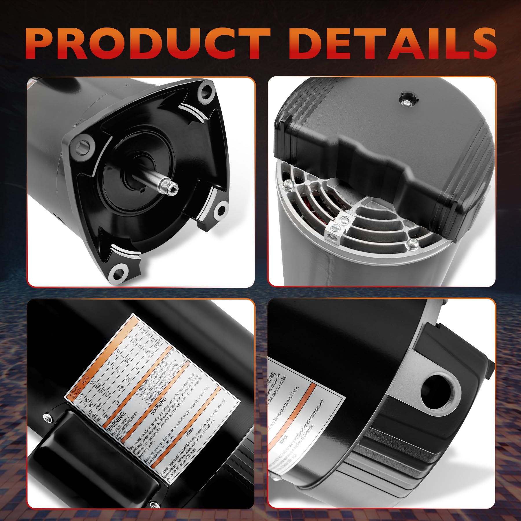 ATRACYPART nameplate with specs visible to confirm model and electrical match