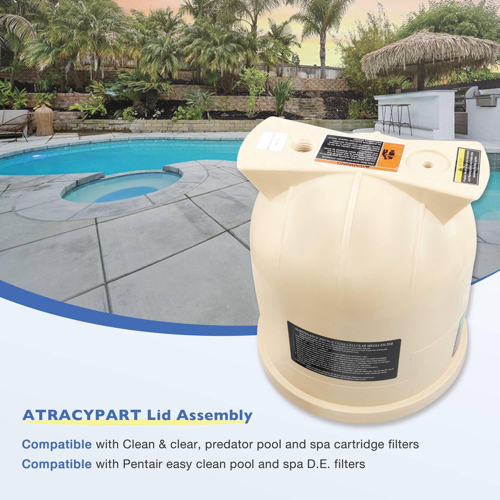 ATRACYPART close-up of lid gasket area highlighting leak-proof seal benefit