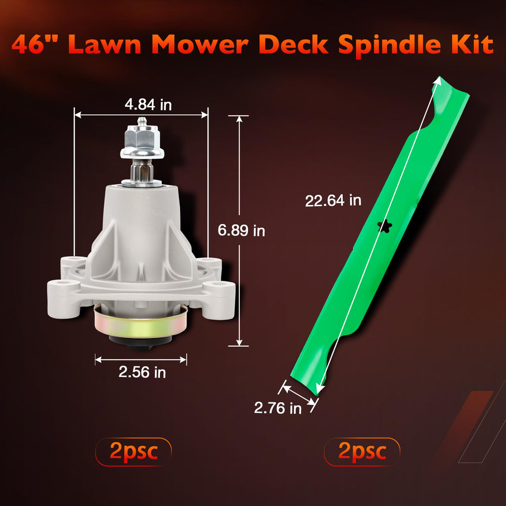 ATRACYPART deck wheels next to ruler showing size for stable deck movement