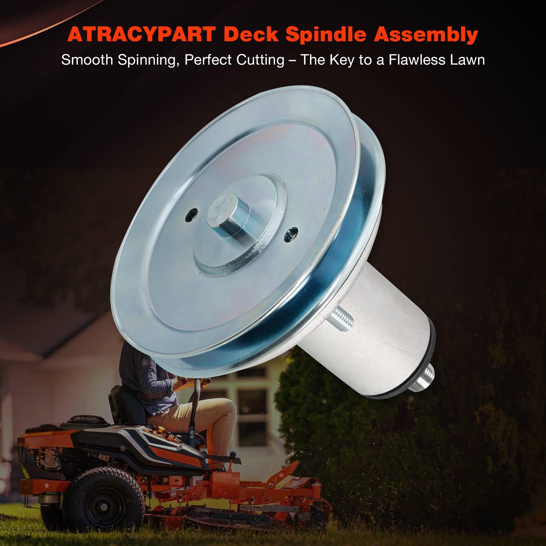 ATRACYPART packaging and warranty card conveying purchase protection
