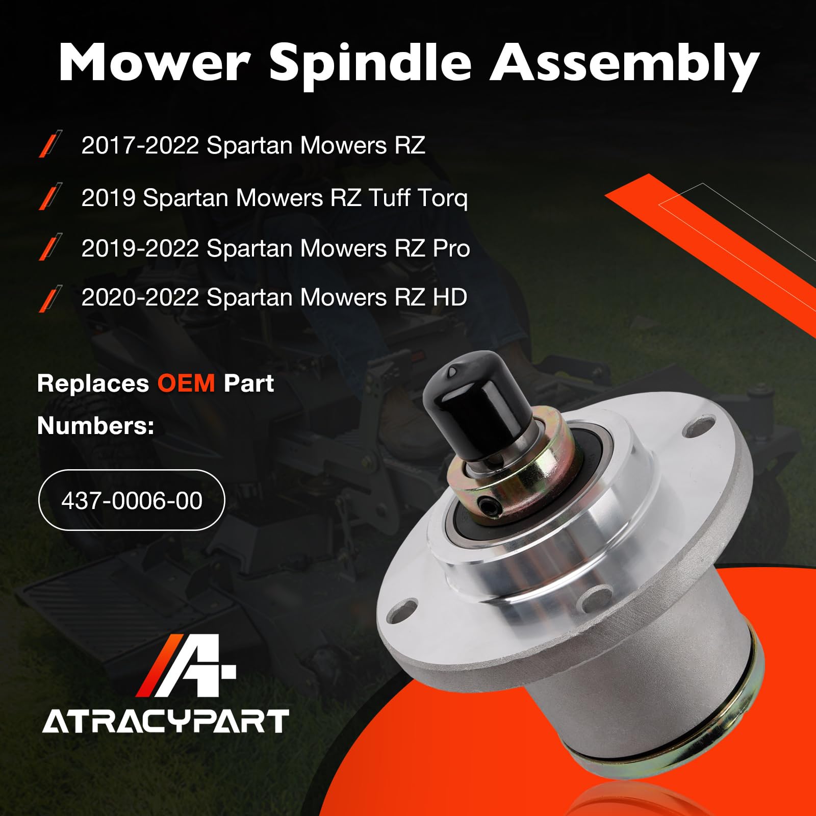 ATRACYPART side profile assembly highlighting direct-fit design benefit