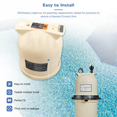 ATRACYPART side profile with locking clamp showing easy installation advantage