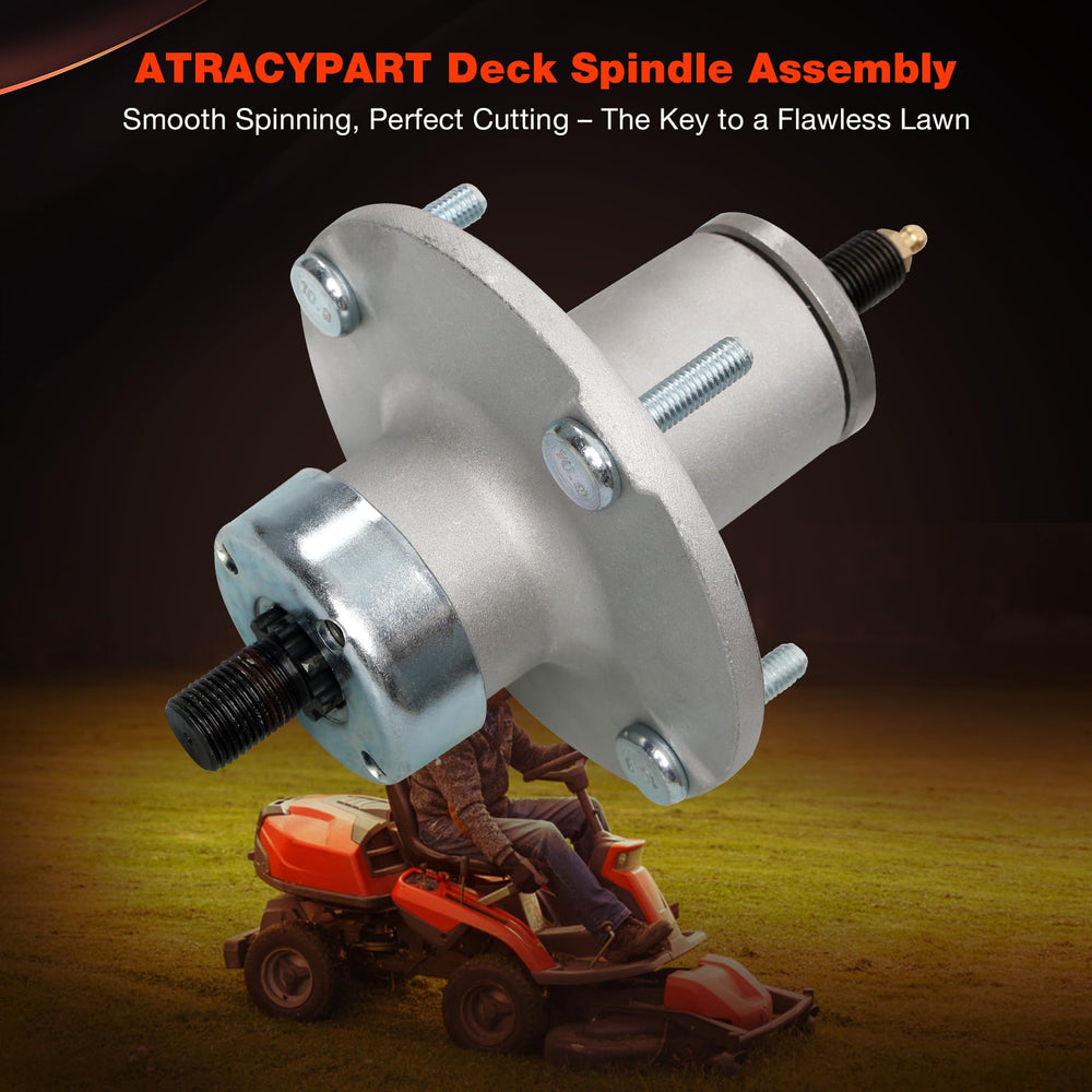 ATRACYPART spindle packaging and warranty card providing purchase assurance