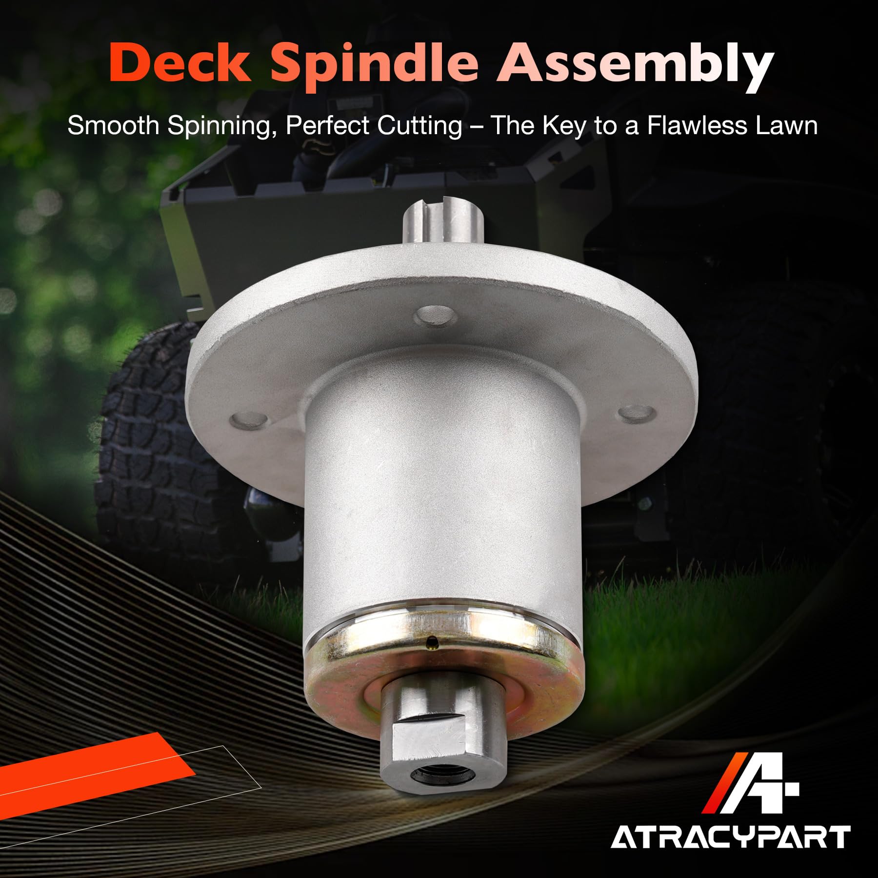 ATRACYPART spindle packaging and warranty card showing two-year protection