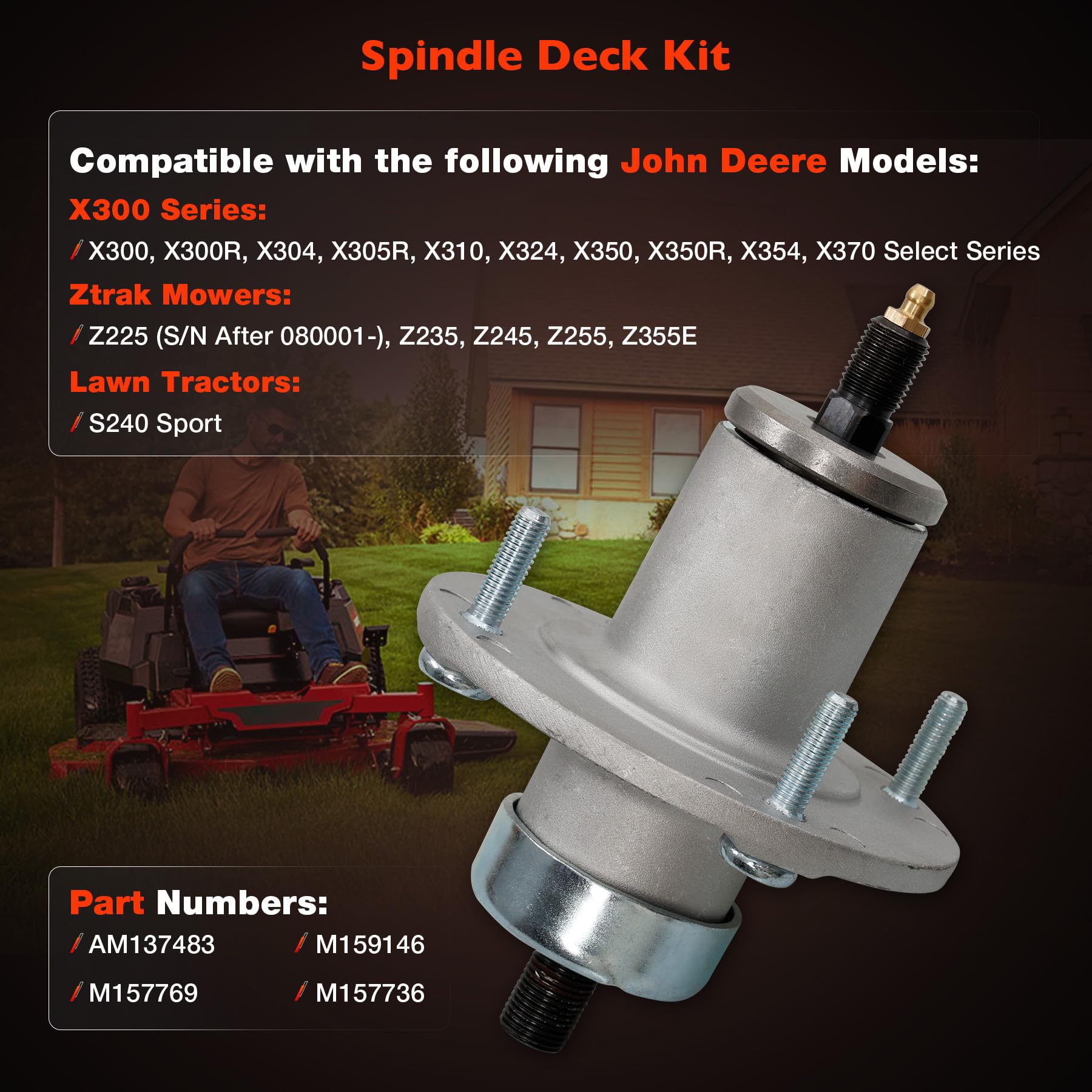 ATRACYPART spindle side profile highlighting stiffness and balanced rotation