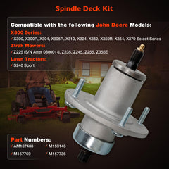 ATRACYPART spindle side profile highlighting stiffness and balanced rotation