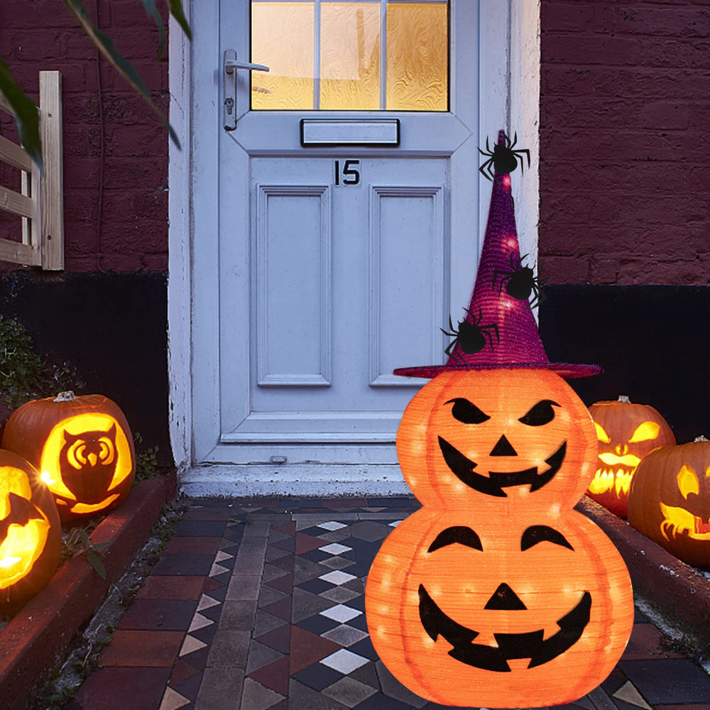 ATTGREAT collapsed pumpkin folded flat for compact storage benefit