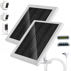 ATXXSCD front view of solar panel showing slim profile and clean finish for reliable charging