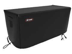 ATYARD fire pit cover front view showing full waterproof protection