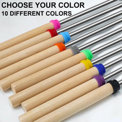 ATZNZIK stainless-steel fork detail showing rust-resistant durable prongs