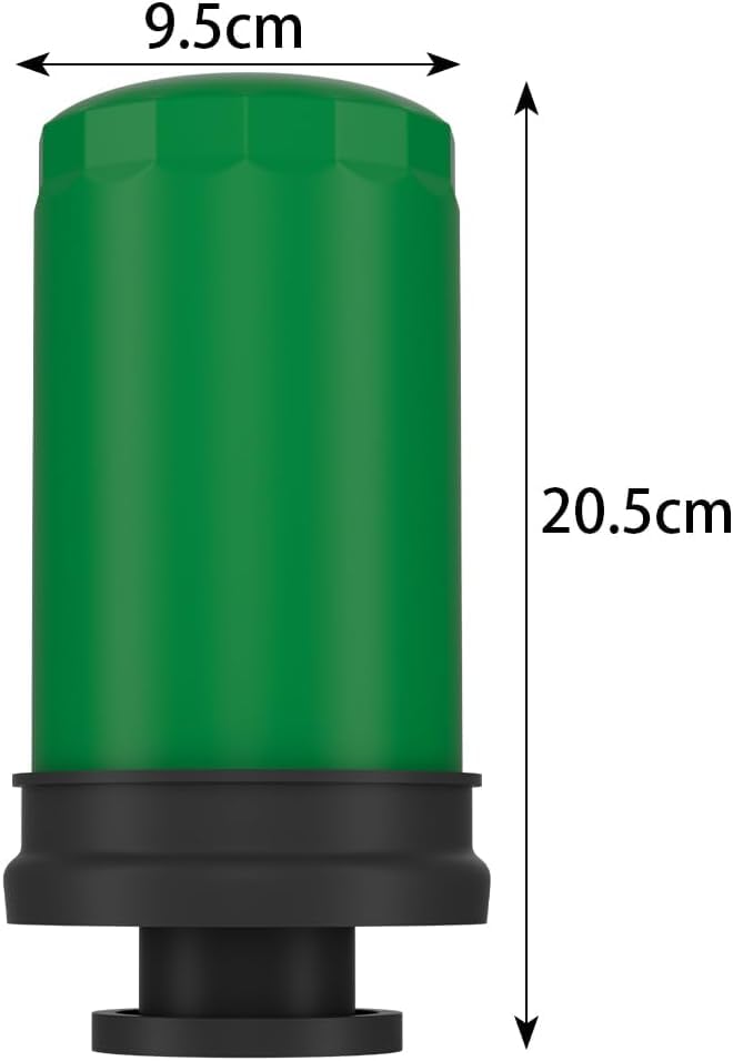 Generic close-up of dry oil filter showing media and leak-free shipping benefit