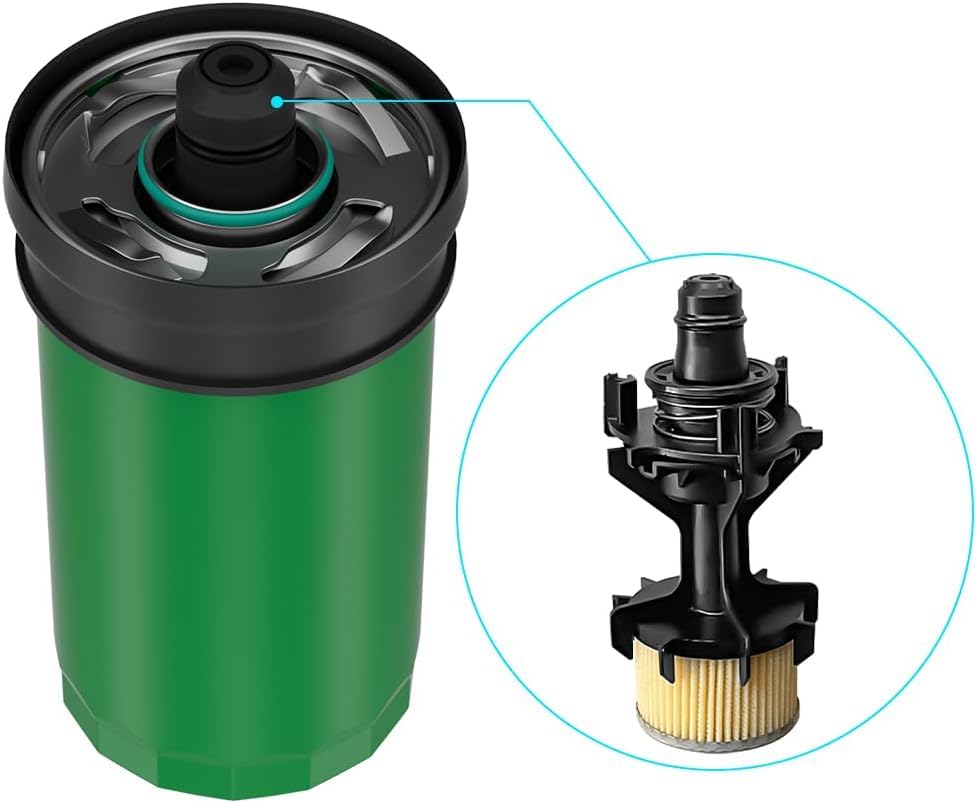 Generic fuel pump and fuel filter detail showing improved fuel delivery benefit