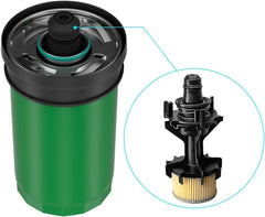 Generic fuel pump and fuel filter detail showing improved fuel delivery benefit