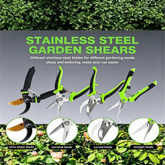 AudcaLight pruning shears cutting a herb stem demonstrating precision