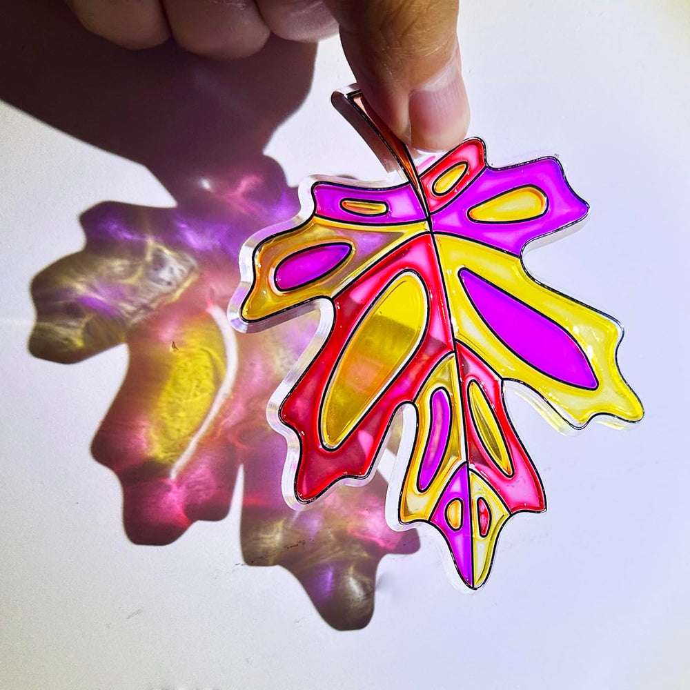 AUEKIV suction hooks and clear thread ready for hanging finished suncatchers securely