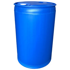 Augason Farms front view of 55-gallon barrel showing sturdy design and secure storage