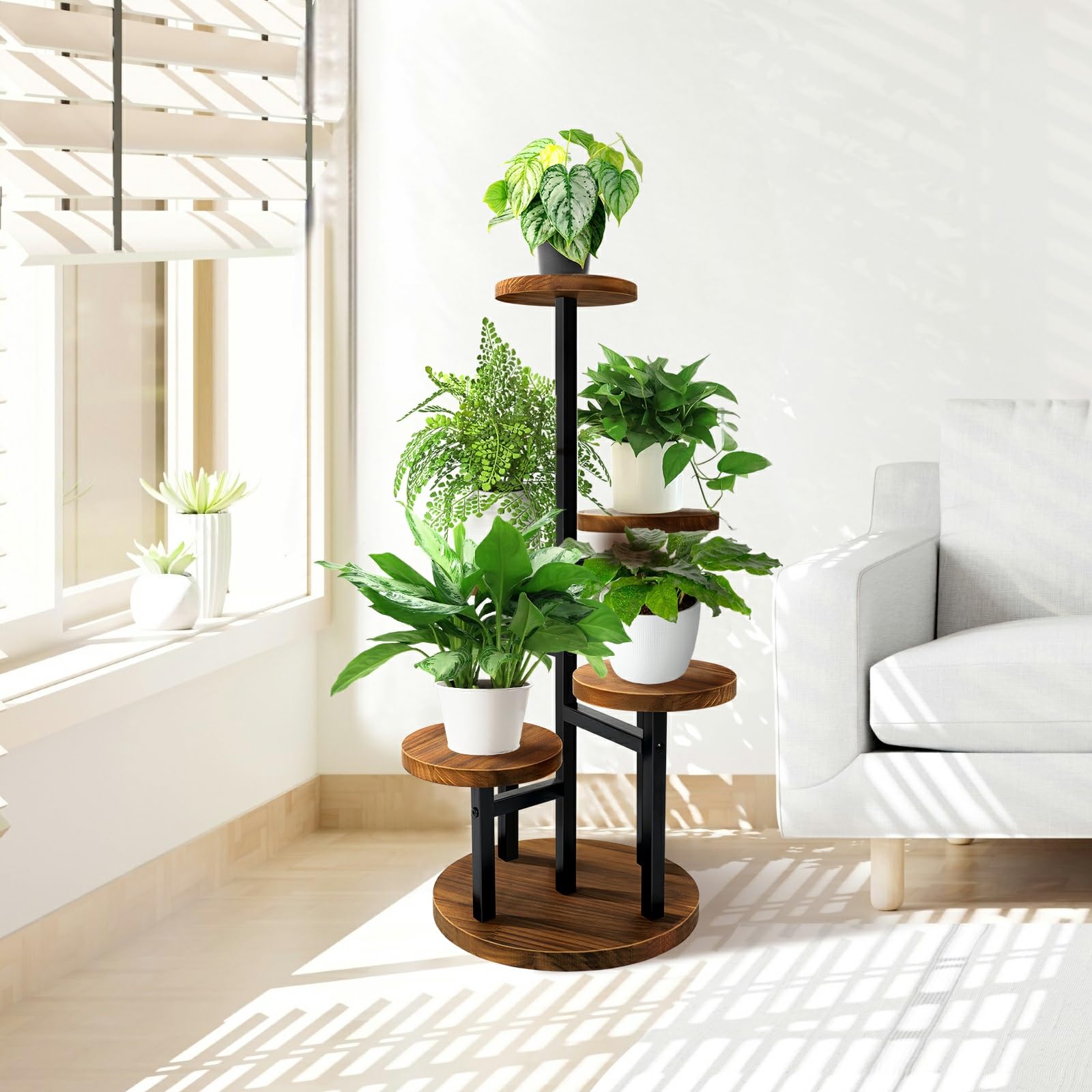AUGOSTA balcony planter arrangement showing weather-ready display benefit