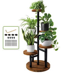 AUGOSTA front view plant stand showing vertical display benefit