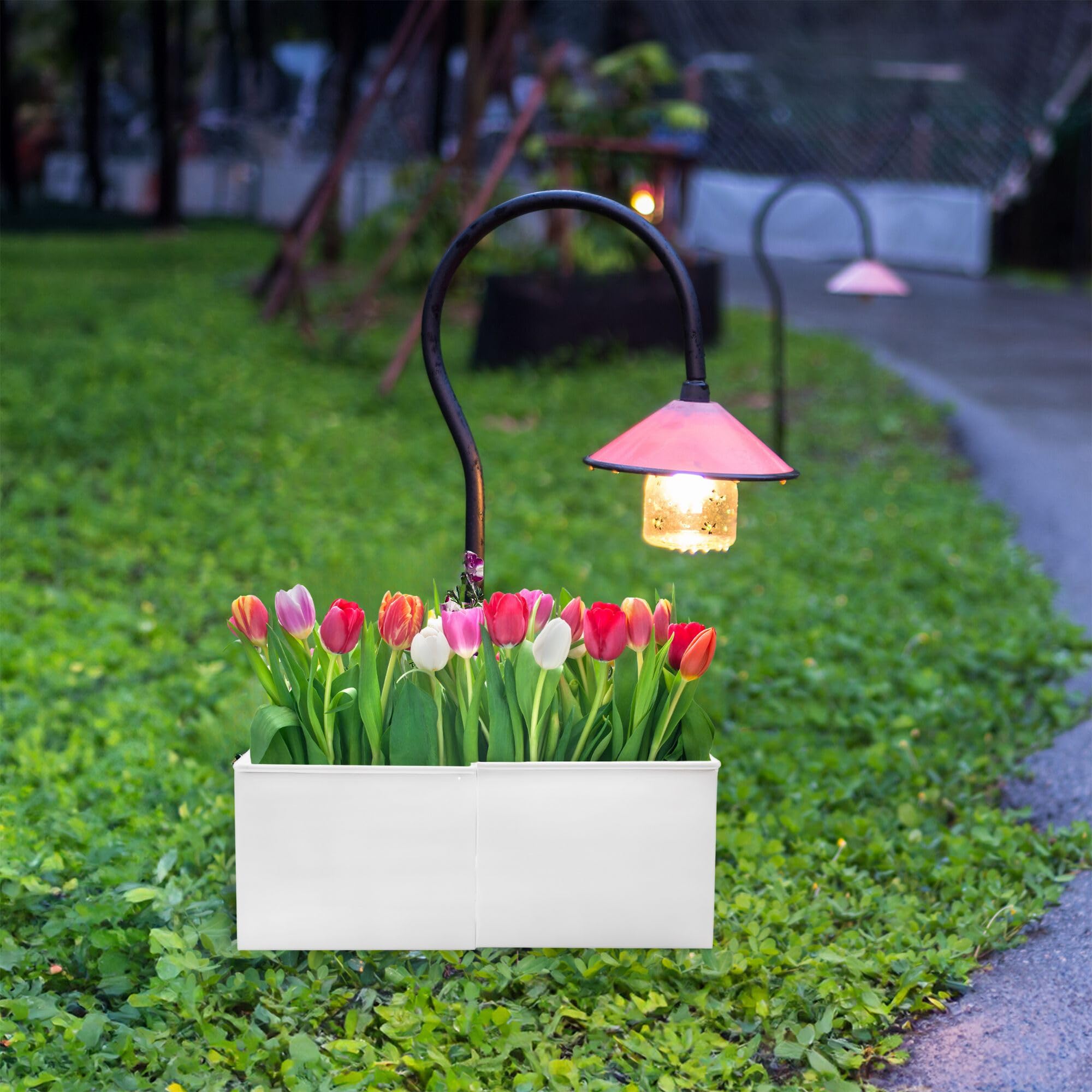 AuldHome Design drain plug and small feet detail protecting table surfaces