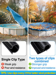 Aulock female clip close-up showing snap-fit lock and weather resistance