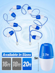 Aulock installed across pool showing clear zone separation benefit